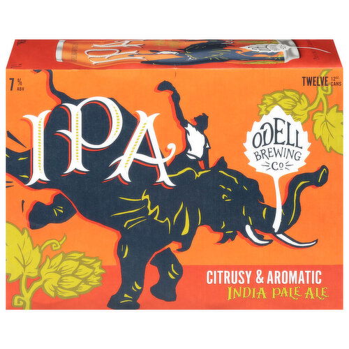 Odell Brewing Co. Citrusy & Aromatic India Pale Ale Beer