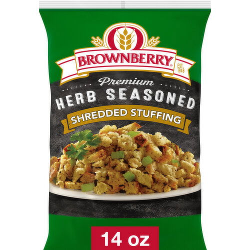 Brownberry Herb Seasoned Shredded Stuffing, 14 oz