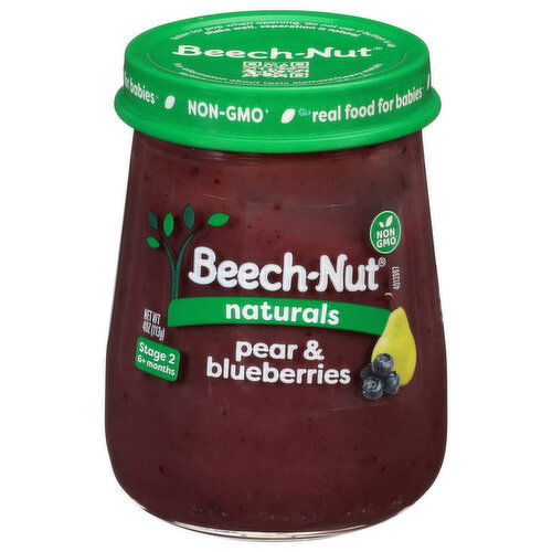 Beech-Nut Naturals Stage 2 (6+ months) Pear & Blueberries