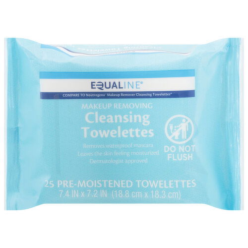 Equaline Cleansing Towelettes, Makeup Removing