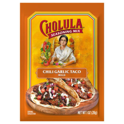 Cholula Chili Garlic Taco - Mild Recipe Mix