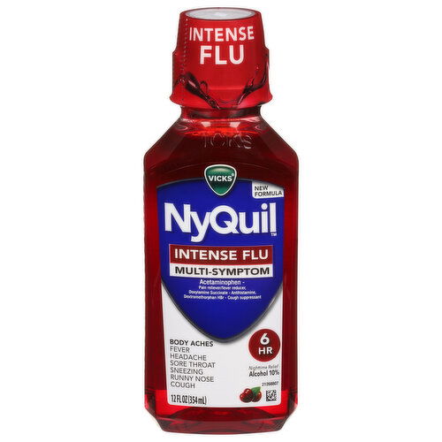 Vicks Nyquil Multi-Symptom 6 HR Intense Flu