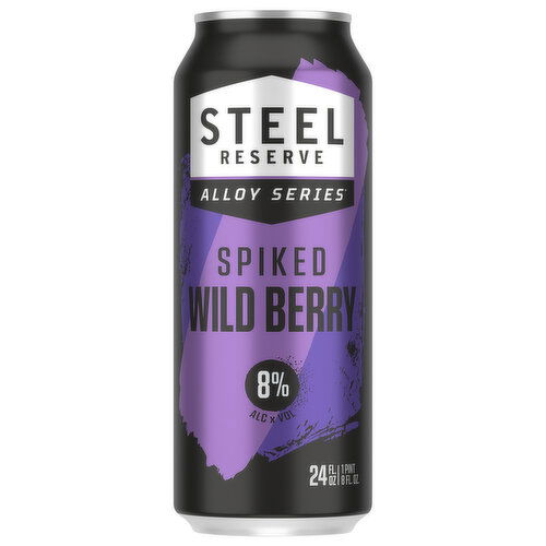 Steel Reserve Alloy Series Spiked Wild Berry Malt Beverage