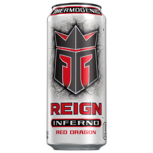 Reign Inferno Energy Drink, Red Dragon, Thermogenic