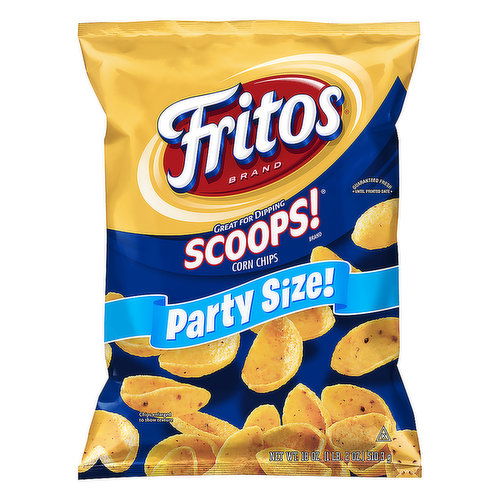 Fritos Scoops Corn Chips, Party Size