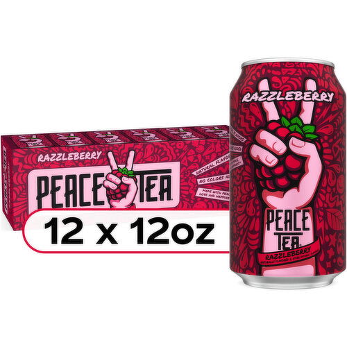 Peace Tea Razzleberry Fridge Pack Cans