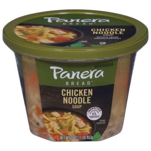 Panera Bread Soup, Chicken Noodle