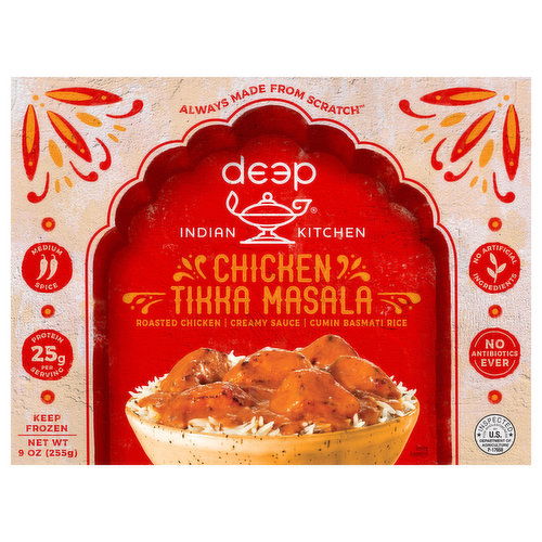 Deep Indian Kitchen Chicken Tikka Masala, Medium Spice