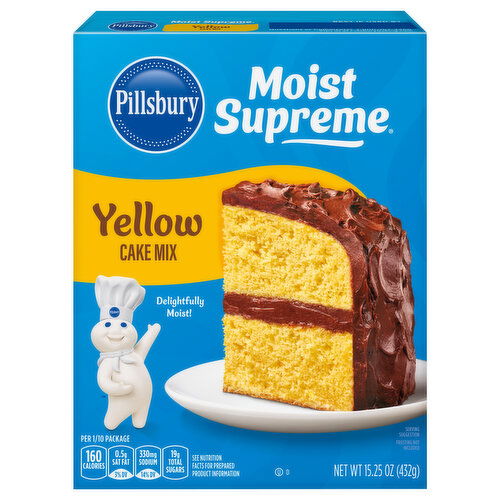 Pillsbury Cake Mix, Yellow, Moist Supreme