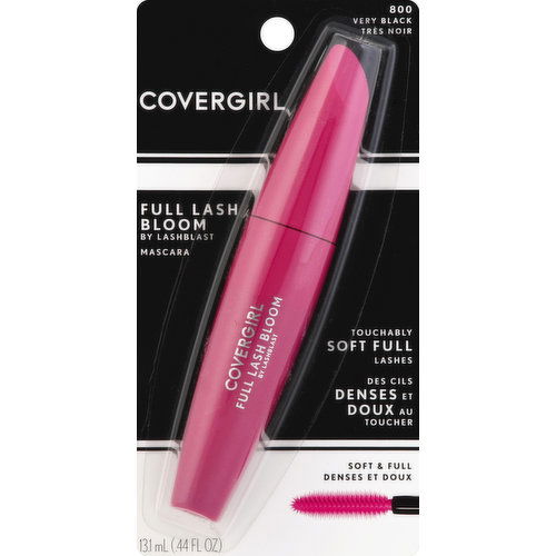 CoverGirl Lashblast Mascara, Full Lash Bloom, Very Black 800