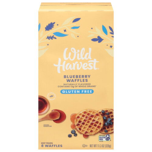 Wild Harvest Waffles, Blueberry