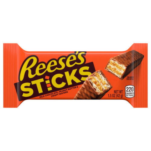 Reese's Sticks Crispy Wafers, Milk Chocolate/Peanut Butter