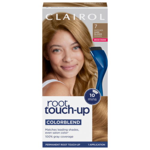 Root Touch-Up Root Touch-Up, Permanent, Colorblend, 7 Matches Dark Blonde Shades