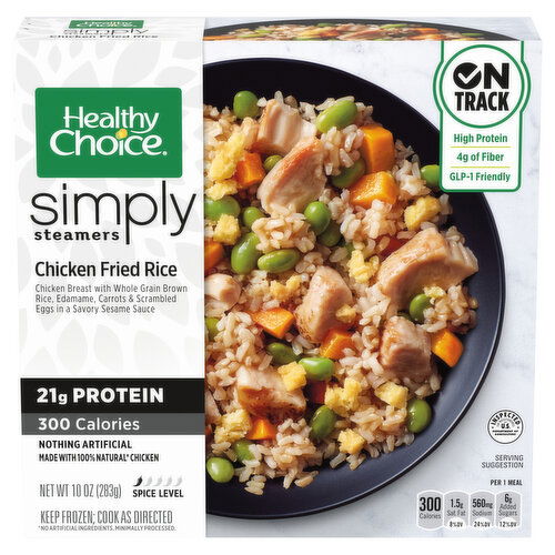 Healthy Choice Simply Steamers Chicken Fried Rice