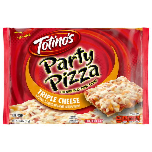 Totino's Three Cheese Party Pizza
