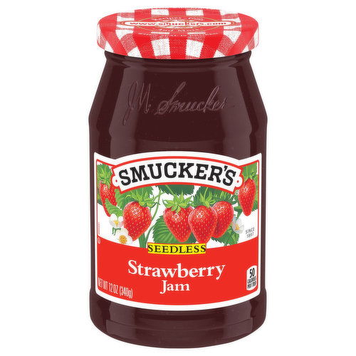 Smucker's Jam, Strawberry, Seedless