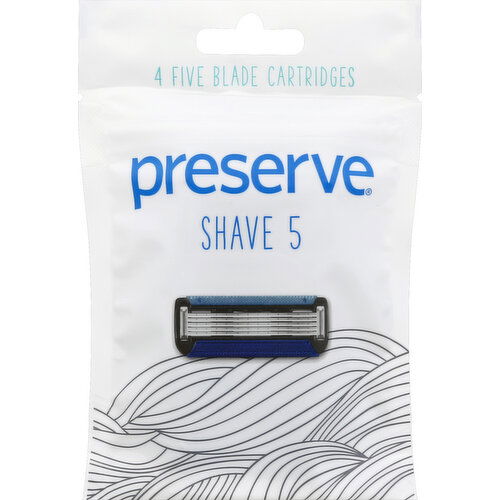 Preserve Cartridges, Five Blade, Shave 5