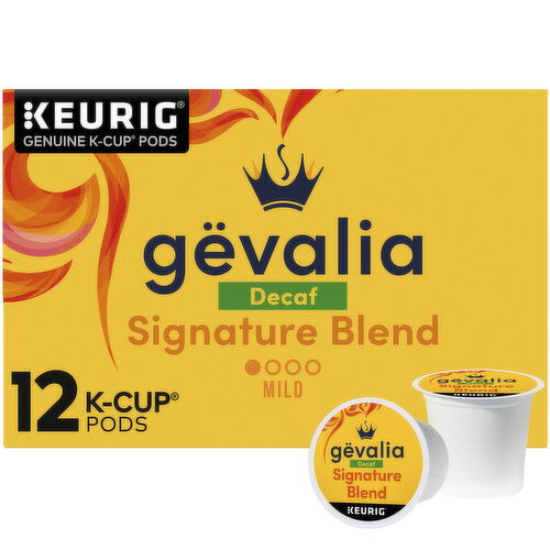 Gevalia Signature Blend Decaf Mild Light Roast K-Cup® Coffee Pods
