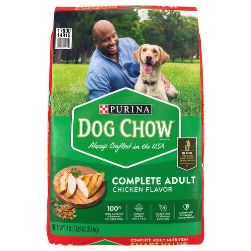 Purina Dog Chow Purina Dog Chow Complete Adult Dry Dog Food Kibble With Chicken Flavor