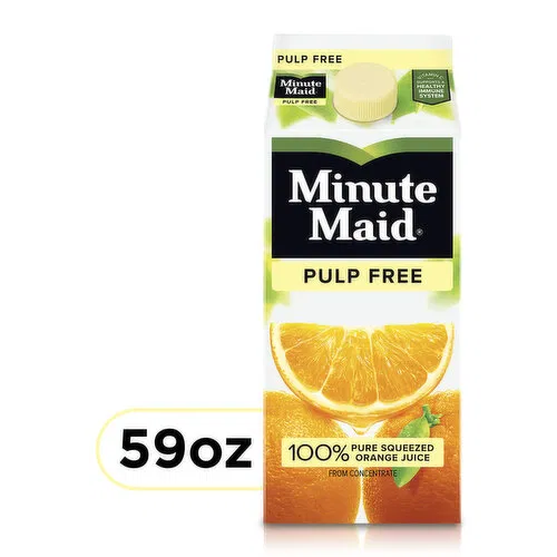 Minute Maid  Orange Juice Pulp Free, Fruit Juice Drink