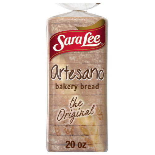 Sara Lee Artesano Original White Pre-sliced Bread, 20 oz