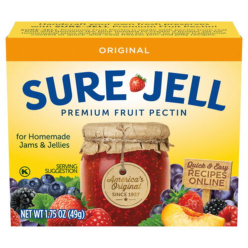 Sure-Jell Fruit Pectin, Premium, Original