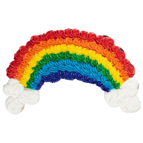 Rainbow Pull a Part Cupcakes