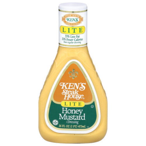 Ken's Steak House Lite Honey Mustard Dressing