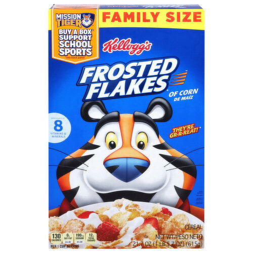 Frosted Flakes Cereal Family Size