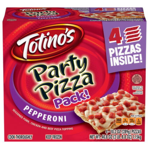 Totino's Party Pizza Pack, Pepperoni