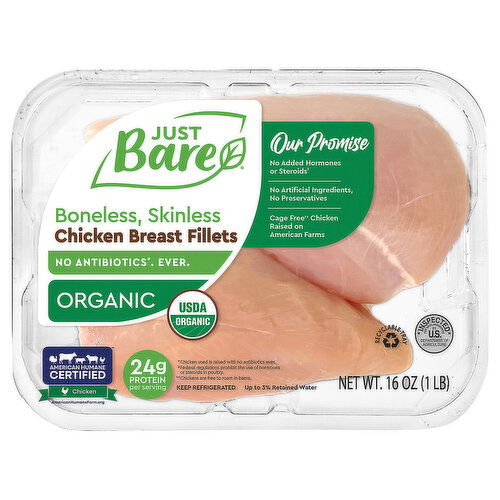 Just Bare Organic Boneless Skinless