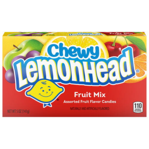 Chewy Lemonhead Candies, Fruit Mix