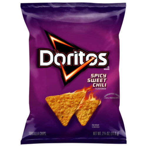 Doritos Spicy Sweet Chili Flavored Tortilla Chips