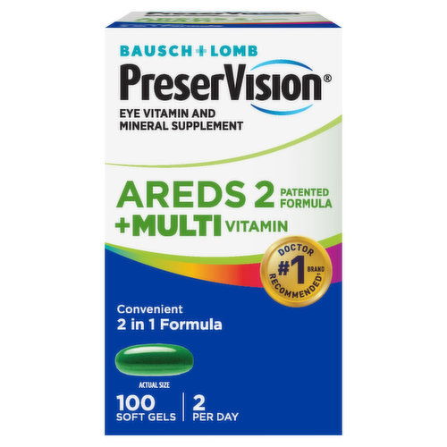 PreserVision AREDS 2 + Multi Vitamin, Softgels