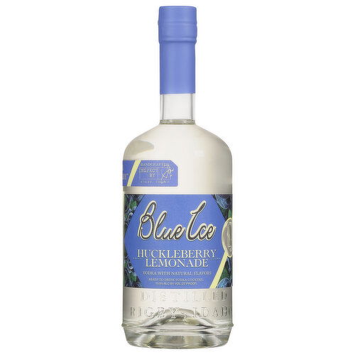 Blue Ice Vodka, Huckleberry Lemonade