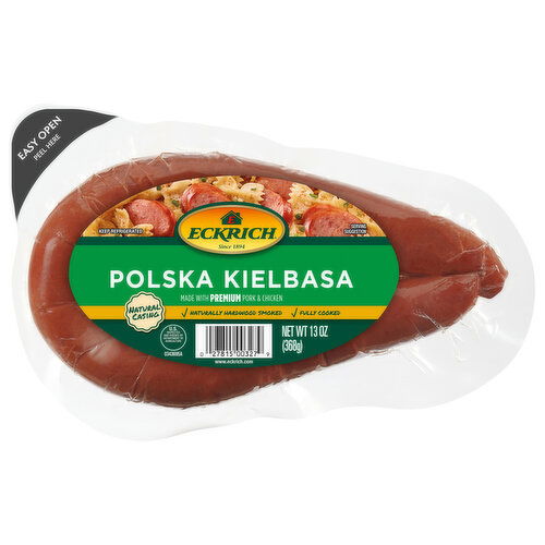 Eckrich Polska Kielbasa, Natural Casing