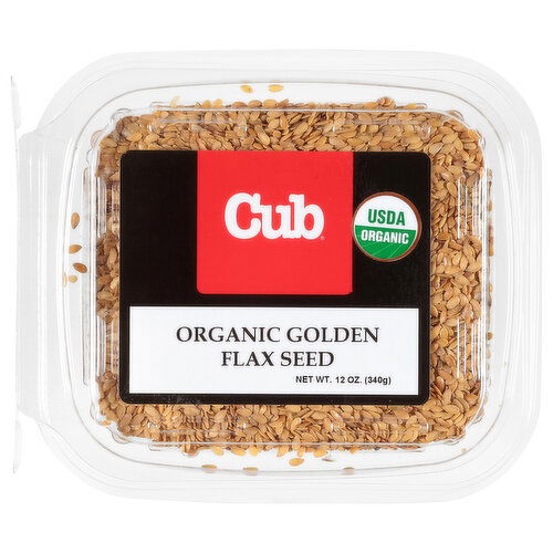 Cub Organic Golden Flax Seed
