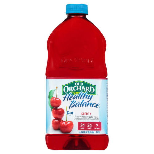 Old Orchard Healthy Balance Juice Cocktail, Cherry, Diet