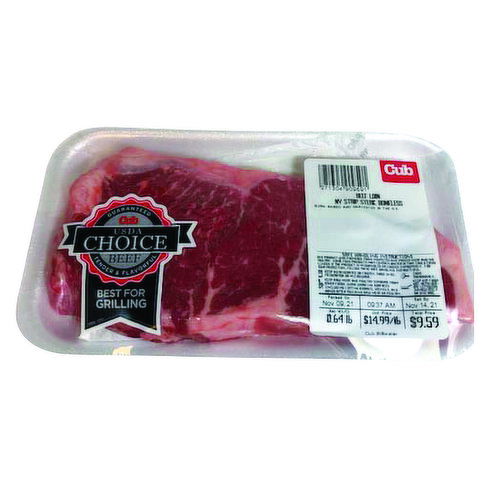 Cub New York Strip Steak