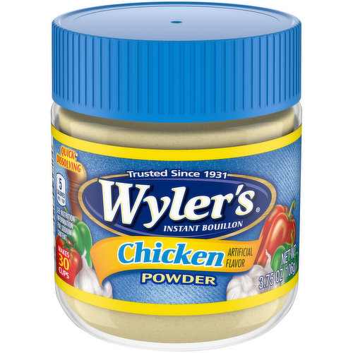 Wylers Chicken Flavored Bouillon Powder