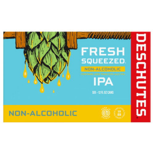 Deschutes Fresh Squeezed Non-Alcoholic IPA Beer