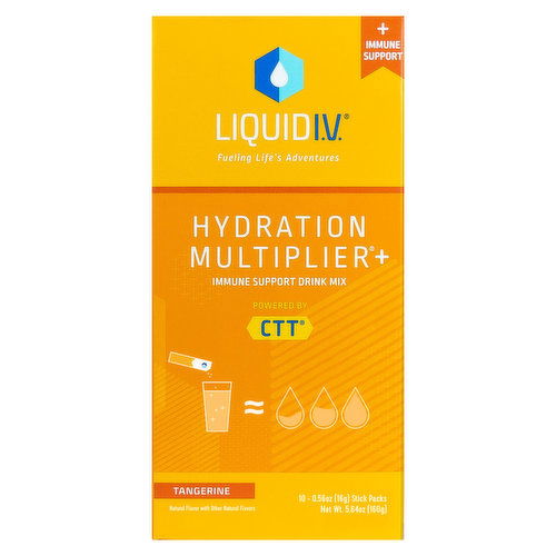 Liquid I.V. Hydration Multiplier+ Immune Support Drink Mix, Tangerine