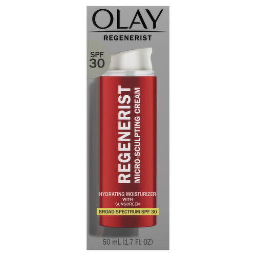 Olay Regenerist Regenerist Micro-Sculpting Cream Face Moisturizer with SPF 30 Broad Spectrum 1.7 oz