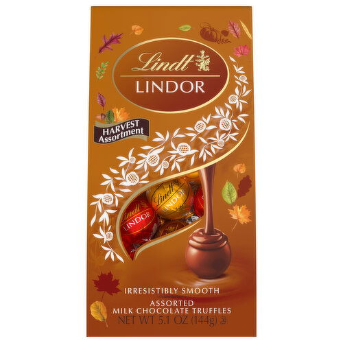 Lindt Lindor Harvest Assortment Milk Chocolate Truffles