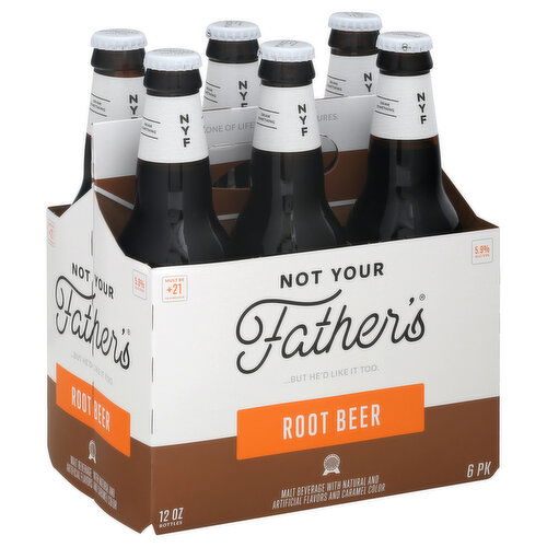 Not Your Fathers Root Beer, 6 Pack