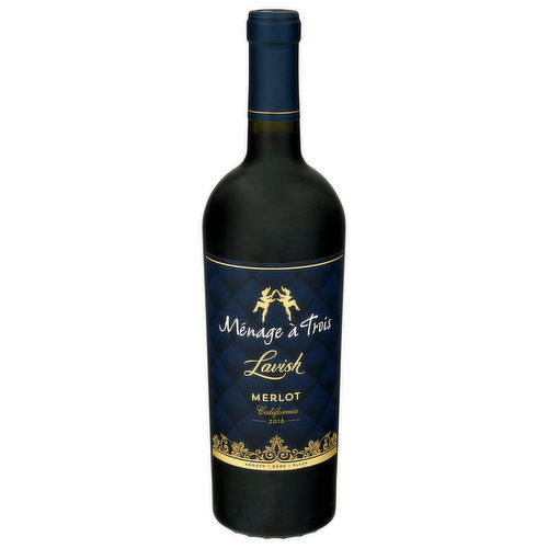 Menage a trois Lavish Merlot, California