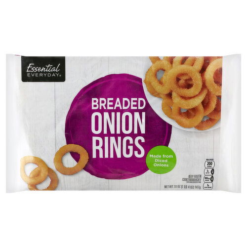 Essential Everyday Onion Rings, Breaded