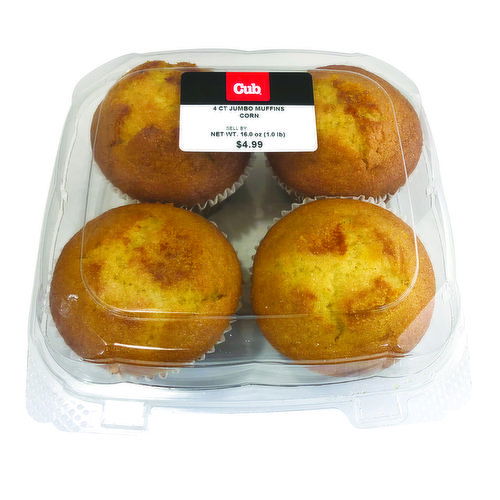 Cub Corn Muffins Jumbo