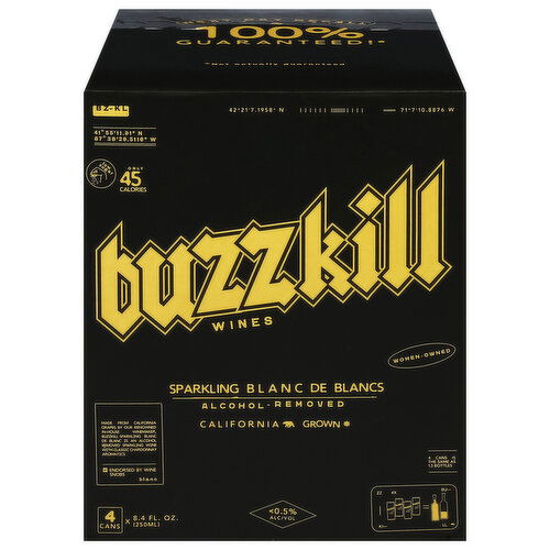 Buzzkill Wines Sparkling Blanc