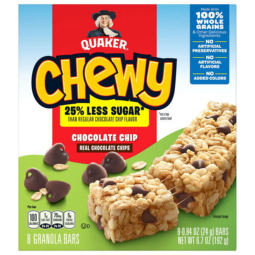 Quaker Chewy Chocolate Chip Granola Bars